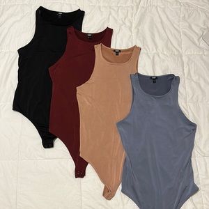 BUNDLE - Express Body Contour High Compression High Neck Bodysuits